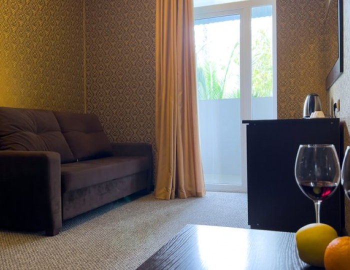 ЛЮКС 2-МЕСТНЫЙ 2-КОМНАТНЫЙ - Отель «Жоэквара» Гагра