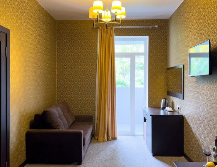 ЛЮКС 2-МЕСТНЫЙ 2-КОМНАТНЫЙ - Отель «Жоэквара» Гагра