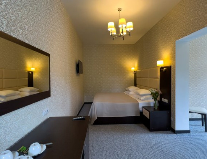 ЛЮКС 2-МЕСТНЫЙ 2-КОМНАТНЫЙ - Отель «Жоэквара» Гагра