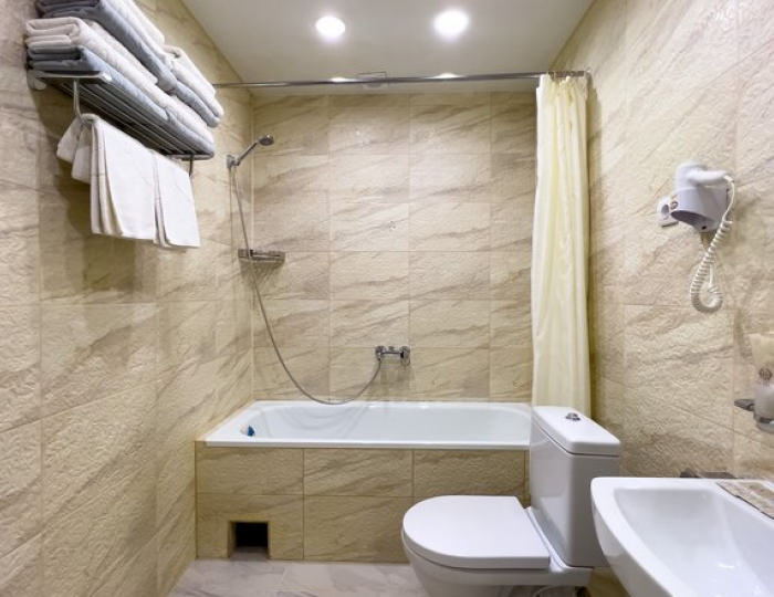 СЕМЕЙНЫЙ 4-МЕСТНЫЙ 3-КОМНАТНЫЙ - Отель «Жоэквара» Гагра