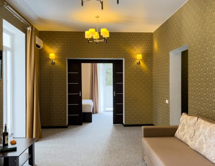 СЕМЕЙНЫЙ 4-МЕСТНЫЙ 3-КОМНАТНЫЙ - Отель «Жоэквара» Гагра