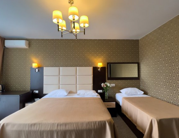 СТАНДАРТНЫЙ 3-МЕСТНЫЙ 1-КОМНАТНЫЙ - Отель «Жоэквара» Гагра