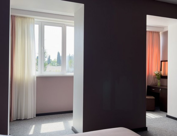 СТУДИЯ 2-МЕСТНЫЙ 1-КОМНАТНЫЙ (БЕЗ БАЛКОНА) - Отель «Жоэквара» Гагра