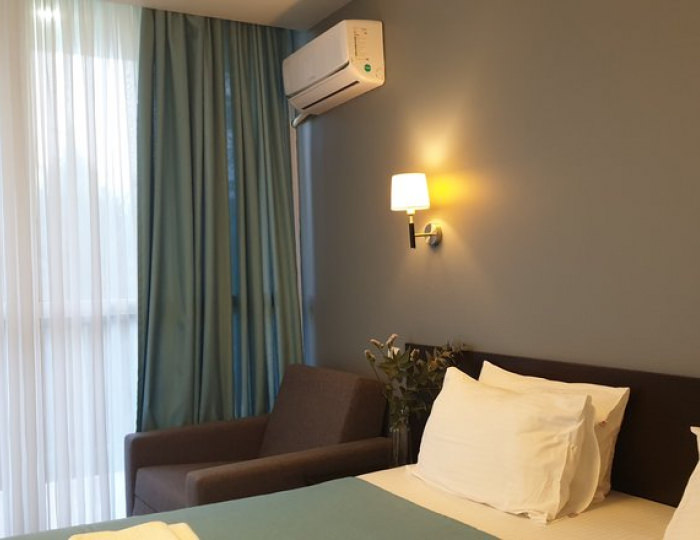 СТУДИЯ 2-МЕСТНЫЙ 1-КОМНАТНЫЙ (С БАЛКОНОМ) - Отель «Жоэквара» Гагра