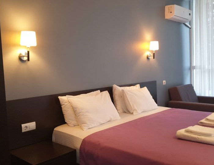 СТУДИЯ 2-МЕСТНЫЙ 1-КОМНАТНЫЙ (С БАЛКОНОМ) - Отель «Жоэквара» Гагра